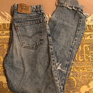 Distressed Levi’s
